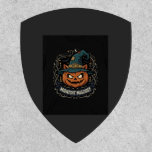Halloween Midnight Pumpkin Mischief Patch