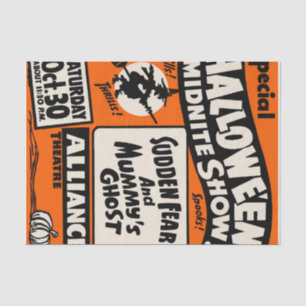 Halloween Midnite Show Tissue Paper