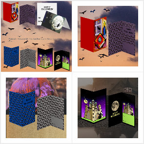 Halloween Mini Kids Card Exchange