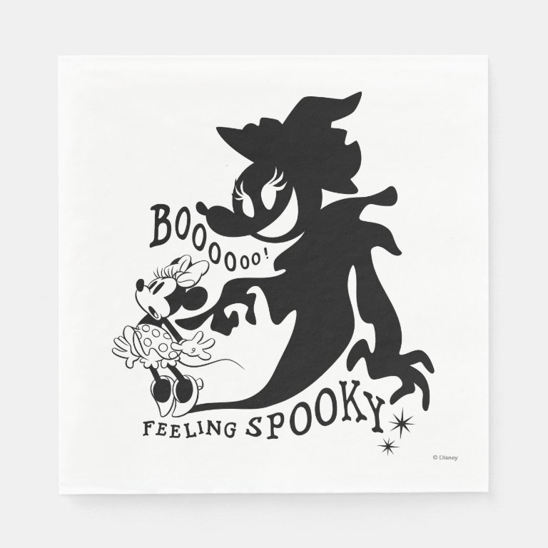 Halloween Minnie - Boo! Feeling Spooky Napkins