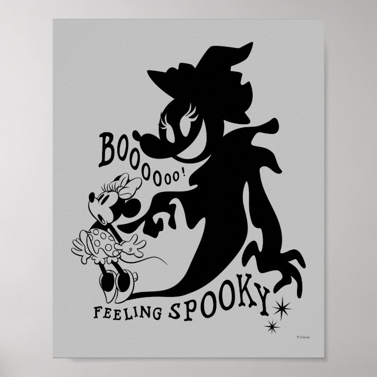 Halloween Minnie - Boo! Feeling Spooky Poster