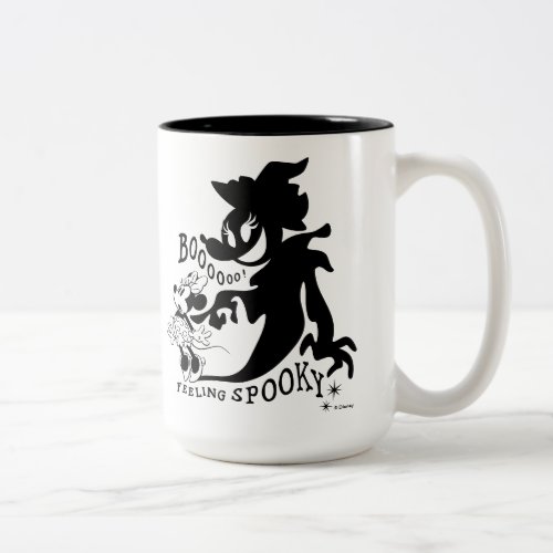 Halloween Minnie _ Boo Feeling Spooky Two_Tone Coffee Mug