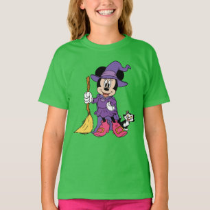 Halloween Minnie Dressed as Cute Witch T-Shirt