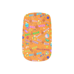 Halloween Minx Nail Art