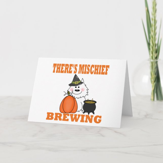 Halloween Mischief Card (Front)