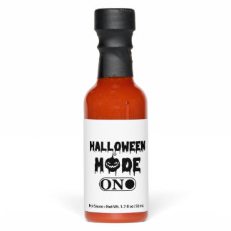 Halloween Mode On - Party Halloween Pumpkin Hot Sauces