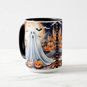 Halloween Modern Pumpkin Autumn Collection Mug
