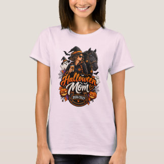 Halloween Mom 2026 2027 – Spooky Horse Mom Hallowe T-Shirt