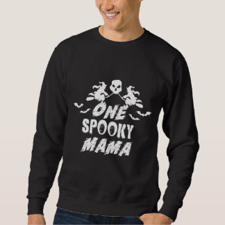 Halloween Mom Mama Scary Costume Party Sweatshirt