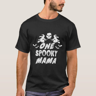 Halloween Mom Mama Scary Costume Party T-Shirt