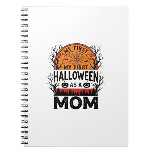 Halloween Mom My First Spooky Vintage_1 Notebook