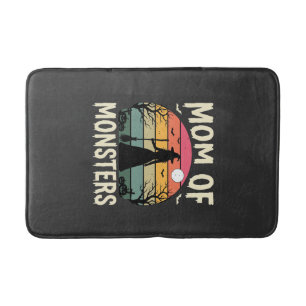 Halloween Mom Of Monsters Witch Sunset Bath Mat