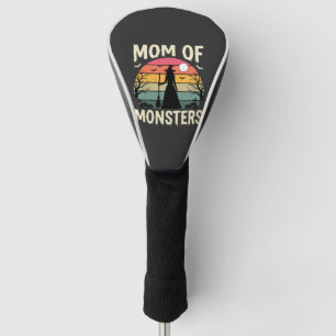 Halloween Mom Of Monsters Witch Sunset Golf Head Cover