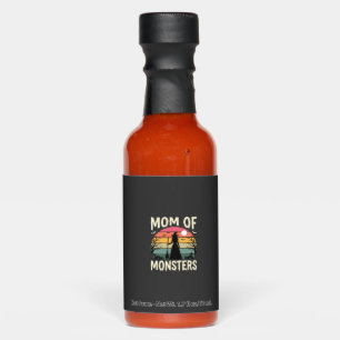 Halloween Mom Of Monsters Witch Sunset Hot Sauces