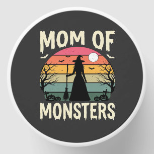 Halloween Mom Of Monsters Witch Sunset Mini Candle Favors