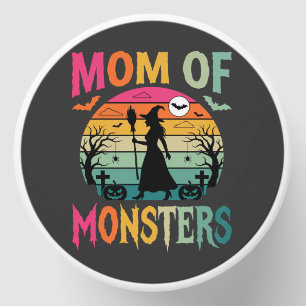 Halloween Mom of Monsters Witch Sunset Mini Candle Favors
