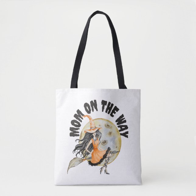 Halloween Mom Tote Bag (Front)