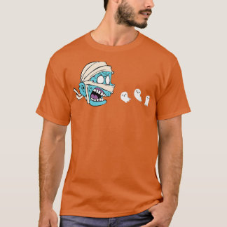 Halloween Mommy Eating Ghost Gamer Men Women Kids  T-Shirt