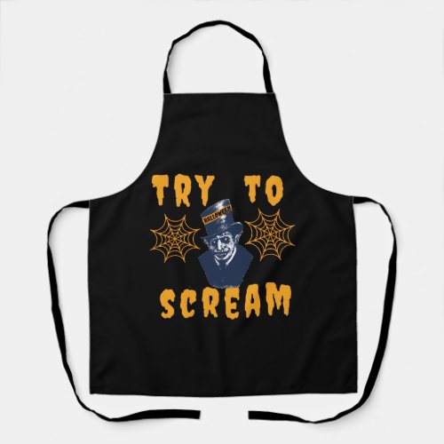 Halloween monster apron