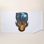 Halloween Monster          Beach Towel<br><div class="desc">Halloween Monster</div>