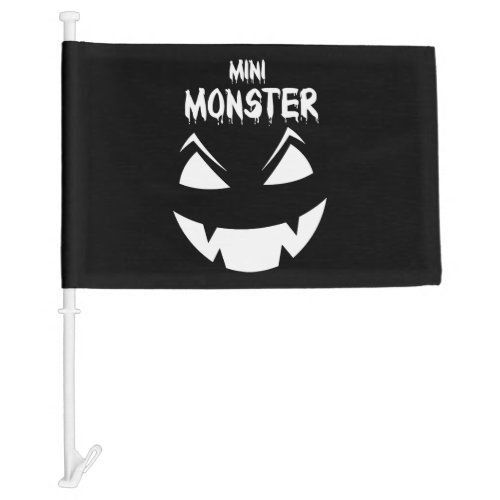 Halloween Monster Car Flag