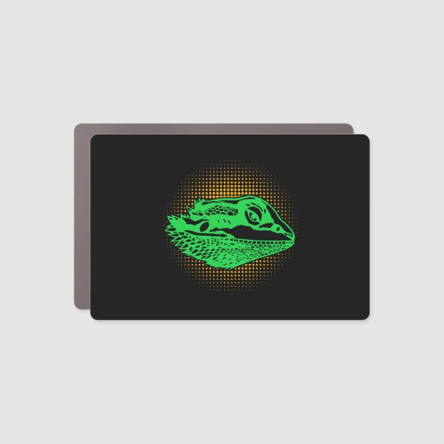 Halloween monster       car magnet (Front)