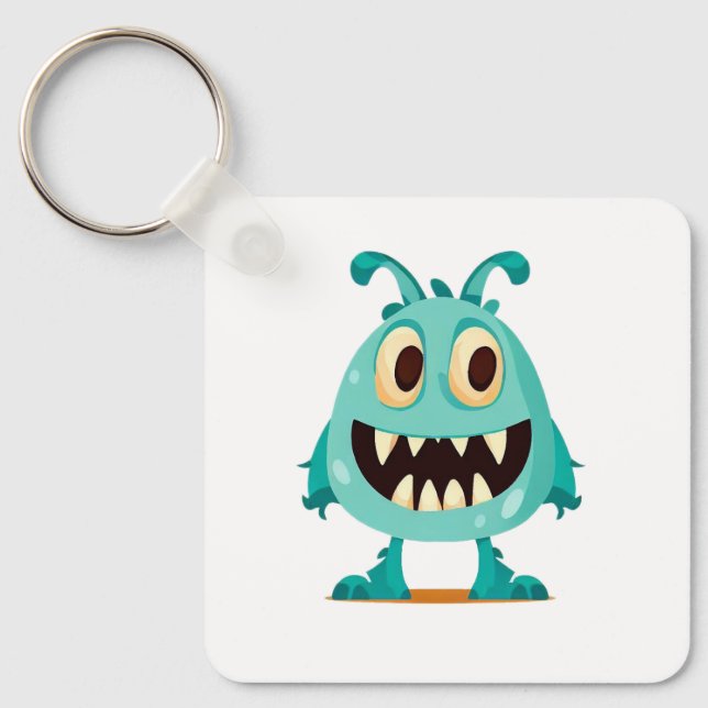 Halloween/Monster/cartoon  Keychain (Front)