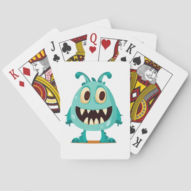 Halloween/Monster/cartoon  Poker Cards (Back)