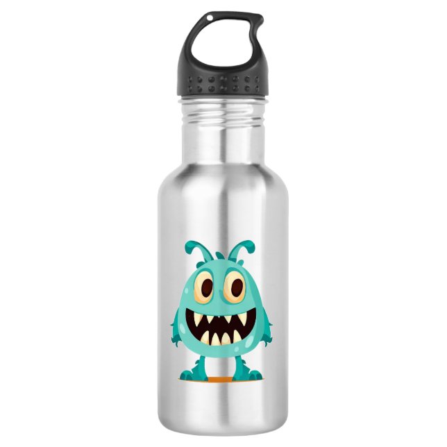 Halloween/Monster/cartoon  Stainless Steel Water Bottle (Front)