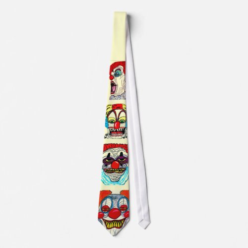 HALLOWEEN MONSTER CLOWNS tie