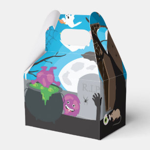 Halloween Monster Kids Halloween Party Favor Boxes