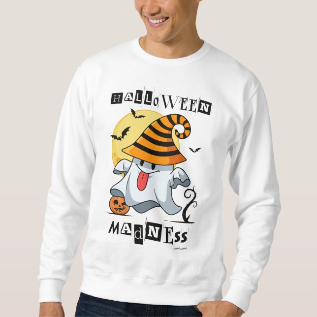 Halloween monster madness sweatshirt (Front)