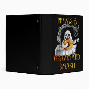 Halloween Monster Mash Ghost Graveyard Smash Mini Binder