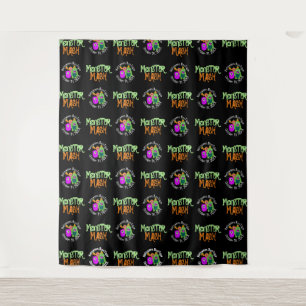 Halloween Monster Mash  Step and Repeat Backdrop