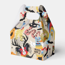 Halloween Monster Mash Up Favor Box