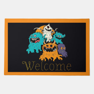 Halloween/Monster/October/Fall Doormat