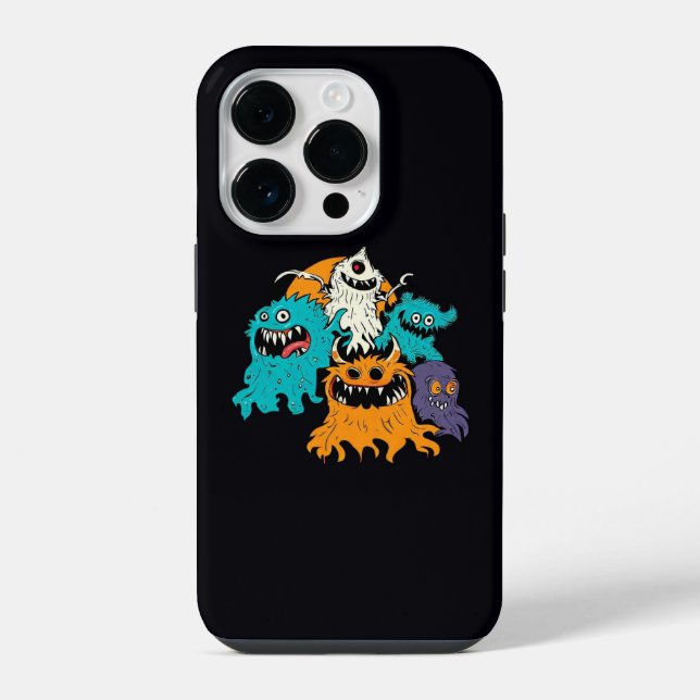 Halloween/Monster/October/Fall  Iphone Case (Back)