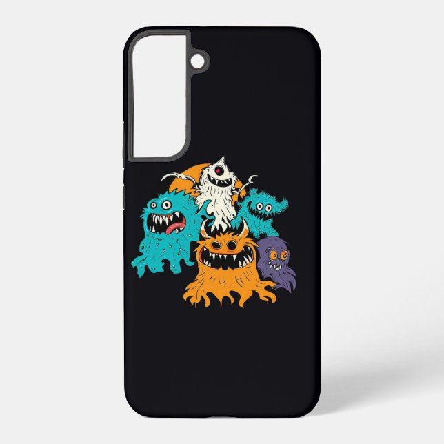 Halloween/Monster/October/Fall  Samsung Galaxy Case (Back)