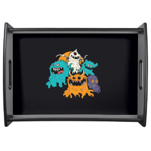Halloween/Monster/October/Fall  Serving Tray