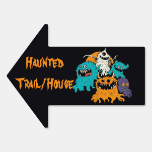 Halloween/Monster/October/Fall  Sign