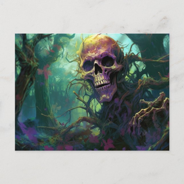 Halloween Monster Postcard (Front)