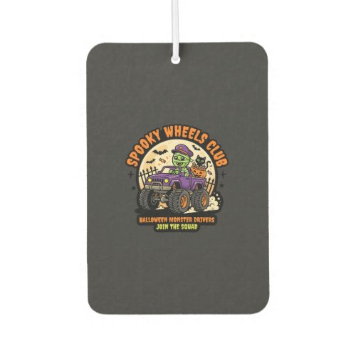 Halloween Monster Truck Night Air Freshener