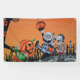Halloween Monsters Banner