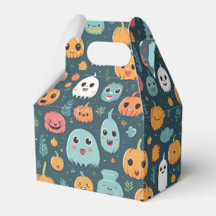 Halloween monsters favor boxes