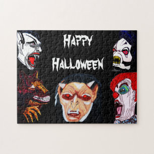 HALLOWEEN MONSTERS JIGSAW PUZZLE