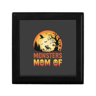 Halloween Monsters Mom of Skeleton Family Gift Box