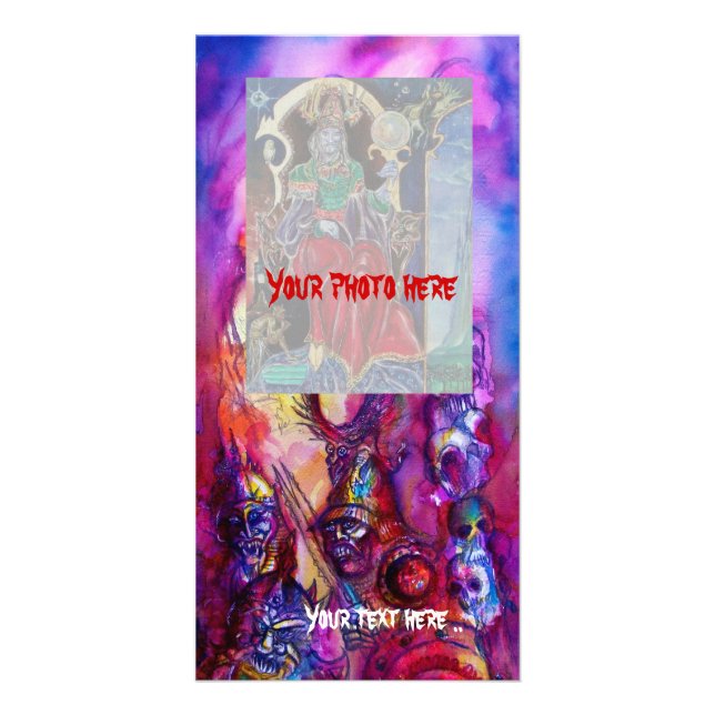 HALLOWEEN MONSTERS / ORK WAR Fantasy Card (Front)