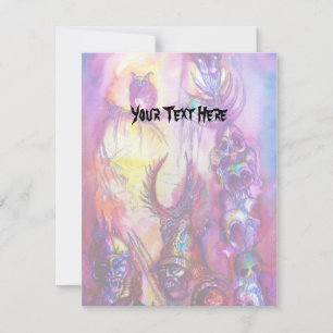 HALLOWEEN MONSTERS / ORK WAR Fantasy Card