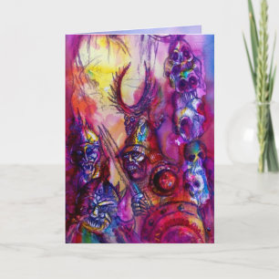 HALLOWEEN MONSTERS / ORK WAR Fantasy Card