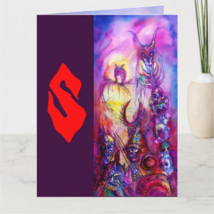 HALLOWEEN MONSTERS / ORK WAR Fantasy Card